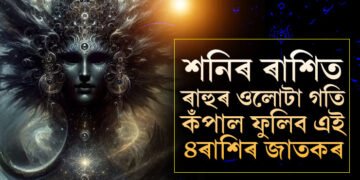 ১৮ বছৰৰ পাছত শনিৰ ৰাশিত ৰাহুৰ ওলোটা গতি, কঁপাল ফুলিব এই ৪ৰাশিৰ জাতকৰ! অৰ্থ, সুখত ভাহিব সকলো