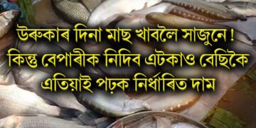 উৰুকাৰ দিনা মাছ খাবলৈ সাজুনে! কিন্তু বেপাৰীক নিদিব এটকাও বেছিকৈ, এতিয়াই পঢ়ক নিৰ্ধাৰিত দাম