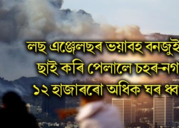 লছ এঞ্জেলছৰ ভয়াবহ বনজুইয়ে ছাই কৰি পেলালে চহৰ-নগৰ, ১৬ নিহত, ১২ হাজাৰৰো অধিক ঘৰ ধ্বংস