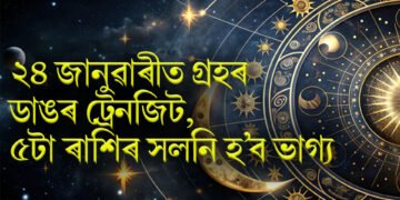 ২৪ জানুৱাৰীত গ্ৰহৰ ডাঙৰ ট্ৰেনজিট, ৫টা ৰাশিৰ সলনি হ’ব ভাগ্য