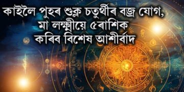 কাইলৈ পুহৰ শুক্ল চতুৰ্থীৰ বজ্ৰ যোগ, মা লক্ষ্মীয়ে ৫ৰাশিৰ ওপৰত কৰিব বিশেষ আশীৰ্বাদ