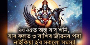 ২০২৫ত অস্ত যাব শনি, যাৰ ফলত ৩ ৰাশিৰ জীৱনৰ পৰা নাইকিয়া হ’ব সকলো সমস্যা