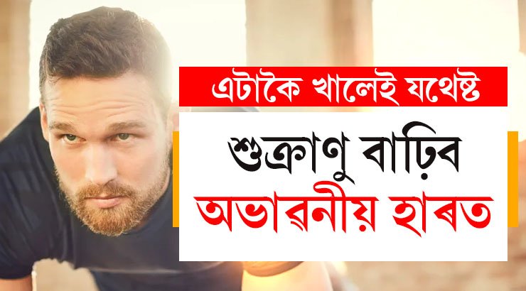 শুক্ৰাণু বাঢ়িব অভাৱনীয় হাৰত! দৈনিক এটাকৈ খালেই আপুনিও হৈ থাকিব ফিট