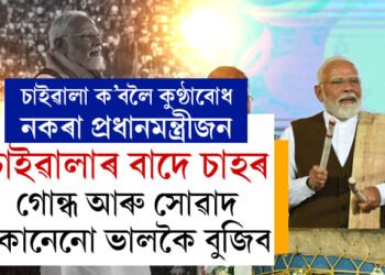 চাইৱালাৰ বাদে চাহৰ গোন্ধ আৰু সোৱাদ কোনেনো ভালকৈ বুজিবঃ নিজৰ চাইৱালাৰ পৰিচয় আকৌ এবাৰ তুলি ধৰি কি কি ক’লে প্রধানমন্ত্ৰী মোদীয়ে?