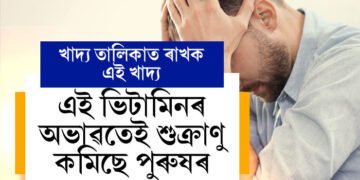 এই ভিটামিনৰ অভাৱতেই শুক্ৰাণু কমি আছে পুৰুষৰ, খাদ্য় তালিকাত আনক এইকেইটা সালসলনি