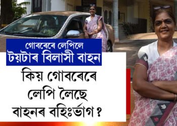 গোবৰেৰে লেপিলে নিজৰ টয়টা বাহনৰ বহিৰ্ভাগ! কাৰণ শুনিলে আপুনিও ক’ব ভাৰতীয় মহিলা বহু বুদ্ধিয়ক