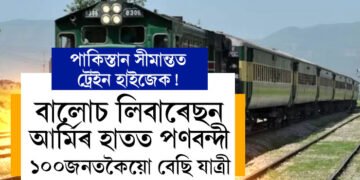 পাকিস্তান সীমান্তত ট্ৰেইন হাইজেক! বালোচ লিবাৰেছন আৰ্মিৰ হাতত পণবন্দী ১০০জনতকৈয়ো বেছি যাত্ৰী