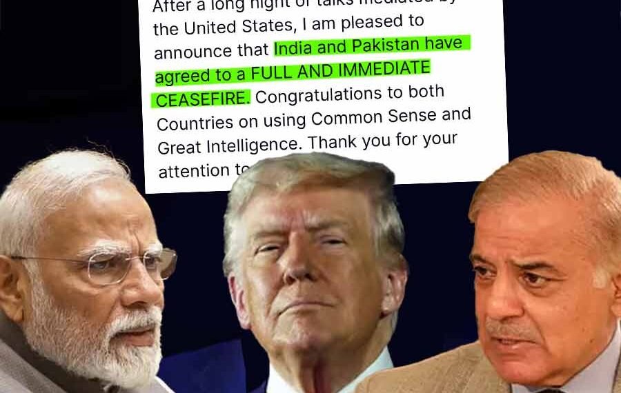 ‘যুদ্ধবিৰতিত ৰাজি হৈছে ভাৰত আৰু পাকিস্তান!’ দুই পক্ষৰ বাস্তৱজ্ঞানক স্বাগত জনাই কি কৈছে ডোনাল্ড ট্ৰাম্পে?