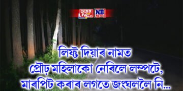লিফ্ট দিয়াৰ নামত প্ৰৌঢ় মহিলাকো নেৰিলে লম্পটে, মাৰপিট কৰাৰ লগতে জংঘললৈ নি…
