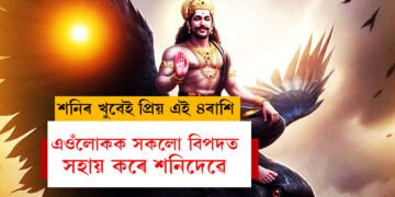 শনিৰ খুবেই প্ৰিয় এই ৪ৰাশি, এওঁলোকক সকলো বিপদত সহায় কৰে শনিদেৱে, শনি জয়ন্তীৰ পূৰ্বেই জানক শনিৰ প্ৰিয় ৰাশি কি কি?