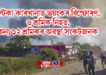 ফটকা কাৰখানাত ভয়ংকৰ বিস্ফোৰণ, ৬ শ্ৰমিক নিহত, অন্য ১২ শ্ৰমিকৰ অৱস্থা সংকটজনক