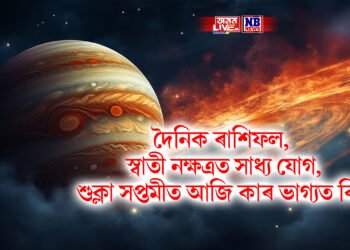 দৈনিক ৰাশিফল, স্বাতী নক্ষত্ৰত সাধ্য যোগ, শুক্লা সপ্তমীত আজি কাৰ ভাগ্যত কি !