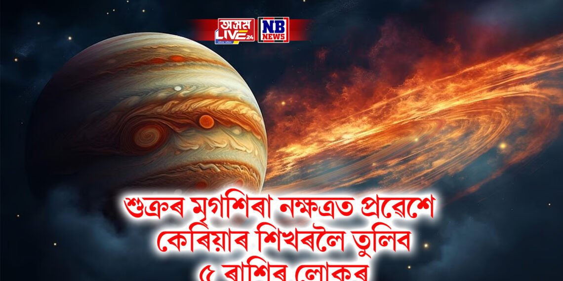 শুক্ৰৰ মৃগশিৰা নক্ষত্ৰত প্ৰৱেশে কেৰিয়াৰ শিখৰলৈ তুলিব ৫ ৰাশিৰ লোকৰ