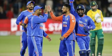 টি-২০ত ভাৰতৰ দপদপনি, দক্ষিণ আফ্ৰিকাক হৰুৱাই ২০২৫ৰ সফল সামৰণি