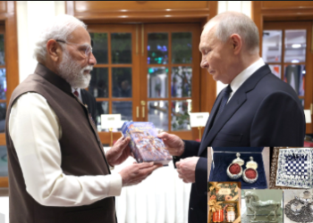 পুটিনলৈ ৬টাকৈ উপহাৰ, অসমৰ চাহ লৈ ৰাছিয়ালৈ উৰা মাৰিলে পুটিন, লগত নিলে কি কি উপহাৰ?