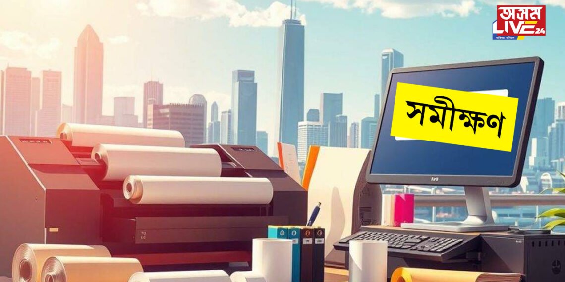 সমীক্ষণ, অসম লাইভ 24ৰ ছপা মাধ্যমৰ যাত্ৰা