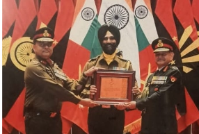 CHIEF OF ARMY STAFF AWARDS UNIT CERTIFICATE OF APPRECIATION TO ZONAL RECRUITING OFFICE (ZRO) SHILLONG ON ARMY DAY 2026