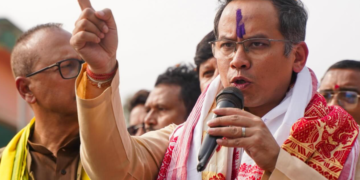 মুখ্যমন্ত্ৰীৰ প্ৰশ্ন, গৌৰৱ গগৈৰ উত্তৰ, ৰাজীৱ ভৱনৰ পৰা কি ক’লে গৌৰৱ গগৈয়ে?