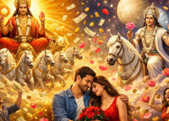 প্ৰেমৰ গ্ৰহৰ সৈতে শক্তিৰ গ্ৰহৰ মিলন, অন্ধকাৰ ভেদি সূৰ্যৰ দৰে উজলি উঠিব ৪ৰাশিৰ জাতক
