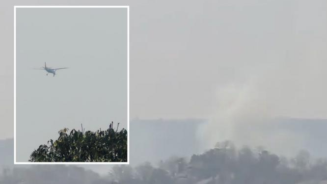 দেশত আকৌ বিমান দুৰ্ঘটনা, পাহাৰত খুন্দা মাৰি নিমিষতে ছাই হৈ পৰিছে বিমান, কিমান যাত্ৰী আছিল বিমানখনত?