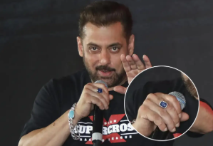 অনামিকা আঙুলিত নহয়, মধ্যমা আঙুলিত আঙুঠি পিন্ধি চৰ্চাত ছলমান খান, নেটদুনীয়াত বহুতেই শ্বেয়াৰ কৰিছে ছলমানৰ ছবি, আঁৰৰ কাৰণ কি?