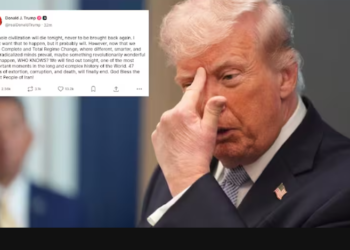 আজি নিশাই শেষ হ’ব সভ্যতা! ট্ৰাম্পৰ দাবী, শেষ হৈ আহিছে সময়সীমা, ইৰানক নতুন কি ধমকি ট্ৰাম্পৰ?