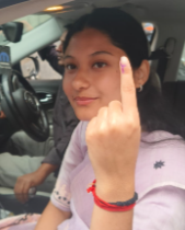 Gen-Z প্ৰাৰ্থীৰূপে পৰিচিত কুনকী চৌধুৰীয়ে সাব্যস্ত কৰিলে নিজৰ ভোটাধিকাৰ, জনতাক উদ্দেশ্যি কি কৈছে কুনকীয়ে?