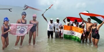 অসমৰ সাঁতোৰবিদৰ কৃতিত্ব অৰ্জন, প্ৰত্যাহ্বান নেওচি অতিক্ৰম কৰে পাল্ক ষ্ট্ৰেইট