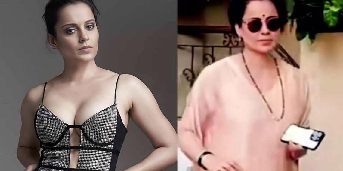 গোপনে বিবাহপাশত আৱদ্ধ হ’ল নেকি কংগনা ৰাণাৱট? ডিঙিৰ মংগলসূত্ৰই লগালে হাহাকাৰ!