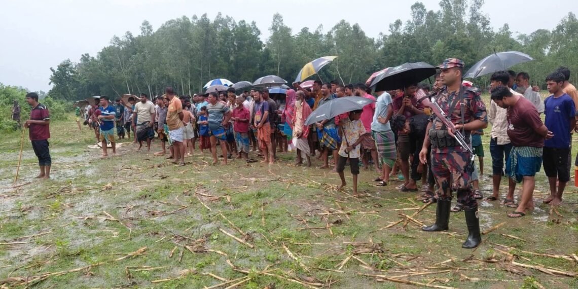 ভাৰত-বাংলা সীমান্তত উত্তেজনা, PUSHBACK কৰা লোকক নলয় বাংলাদেশে