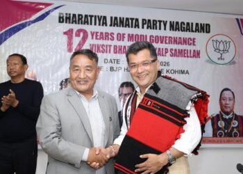 এন ডি এ চৰকাৰৰ ১২ বছৰ সম্পূৰ্ণ, কহিমাত জনসম্পৰ্ক কাযসূচীত অংশগ্ৰহণ কেন্দ্ৰীয় ৰাজ্যিক মন্ত্ৰী পবিত্ৰ মাৰ্ঘেৰিটাৰ