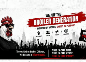 শিক্ষামন্ত্ৰীৰ পদত্যাগৰ দাবীৰে এইবাৰ Broiler Chicken Partyৰ আত্মপ্ৰকাশ