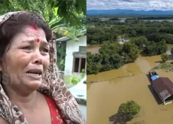 জীয়ৰীৰ বিয়াৰ সপোন আধাতে শেষ! বানৰ মাজতে চোৰে লুটি নিলে সোণৰ আ-অলংকাৰ আৰু টকা