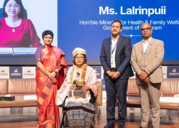 প্ৰেচিডেন্সি ইউনিভাৰ্চিটি বেংগালুৰুত মিজোৰামৰ স্বাস্থ্যমন্ত্ৰী Lalrinpuii, দিলে শিক্ষাৰ্থীক অনুপ্ৰেৰণা