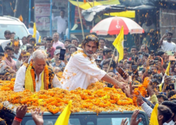 বিজেপিৰ ৰাষ্ট্ৰীয় সভাপতিৰ সমষ্টিতে অসমৰ জোঁৱাইৰ সমুখত বিজেপিৰ মুখ-ঠেকেচা