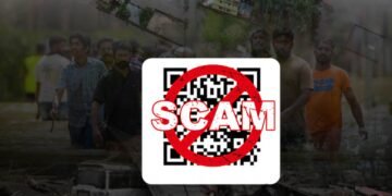 বান সাহায্যৰ নামত ছচিয়েল মিডিয়াত QR Codeৰে প্ৰৱঞ্চনাৰ জাল