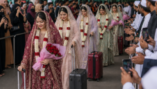 হাজাৰ বাধাৰ পিছতো ভাৰতীয় যুৱকৰে সংসাৰ কৰাৰ মন পাক যুৱতীৰ