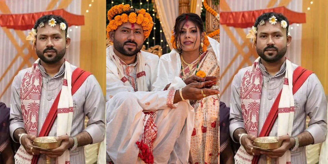 সুখৰ সংসাৰৰ সপোন আধাতে শেষ! পত্নীৰ সন্মুখতে পৰি ৰ’ল স্বামীৰ নিথৰ দেহ