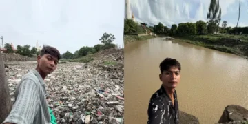 হাতত নাই ধন, নাই কোনো মেছিন… কিদৰে বিট্টুৱে তবাহীয়ে অকলে চাফা কৰিলে লেতেৰা নদী?