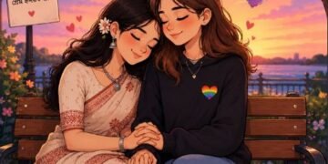 সন্তান-স্বামীক এৰি যুৱতীৰ সৈতে পলায়ন মহিলাৰ