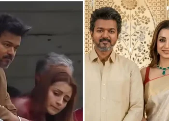 Vijay-Trisha: ইংলেণ্ডত একেলগে বিজয়-তৃষা, সত্য হ’ব নেকি প্ৰেমৰ উৰাবাতৰি?
