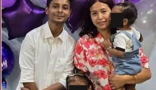 নিথৰুৱা হ’ল দেৱৰ্ষি-ৰিণিকাৰ দুই কণমানি! নিমিষতে থানবান এটা সুখী পৰিয়াল