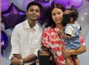 নিথৰুৱা হ’ল দেৱৰ্ষি-ৰিণিকাৰ দুই কণমানি! নিমিষতে থানবান এটা সুখী পৰিয়াল