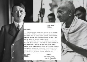 হিটলাৰলৈ মহাত্মা গান্ধীয়ে লিখিছিল দুখনকৈ চিঠি