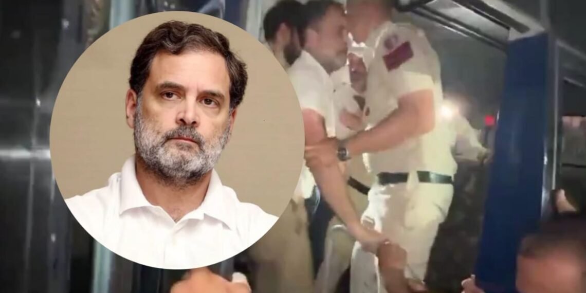 নিশা উত্তপ্ত ৰাজধানী দিল্লী! হঠাতে ৰাহুল গান্ধীক আটক আৰক্ষীৰ