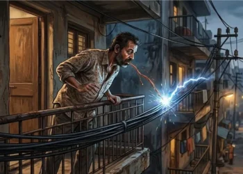 গুটখাৰ পিক পেলাই বিদ্যুৎস্পৃষ্ট ৬০ বছৰীয়া ব্যক্তি, পালে সিপুৰী!