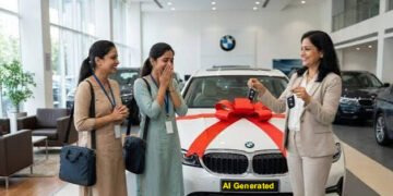 কৰ্মচাৰীক মালিকে দিলে ৪৩ লাখ টকীয়া BMW বাহন