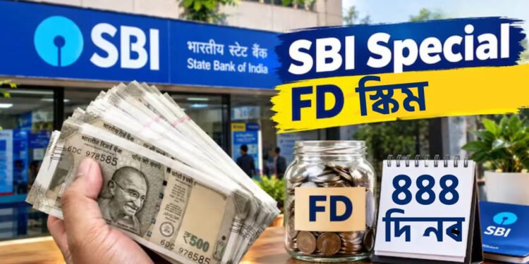 SBI ৰ যাদুকৰী FD আঁচনি! দেশৰ সৰ্ববৃহৎ বেংকে দিছে বাম্পাৰ সুযোগ