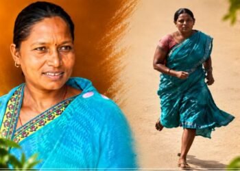 শাড়ী পিন্ধি, খালী ভৰিৰে দৌৰি ভাইৰেল হৈ পৰা কবিতাই নাপালে চাকৰি!
