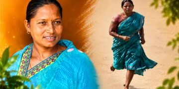 শাড়ী পিন্ধি, খালী ভৰিৰে দৌৰি ভাইৰেল হৈ পৰা কবিতাই নাপালে চাকৰি!